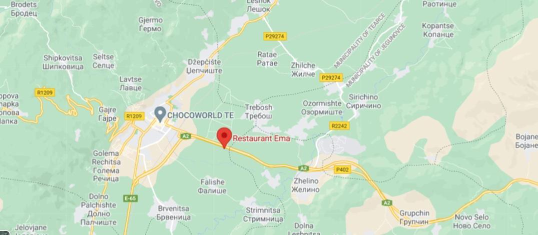 Hotel Ema Tetowo Zewnętrze zdjęcie
